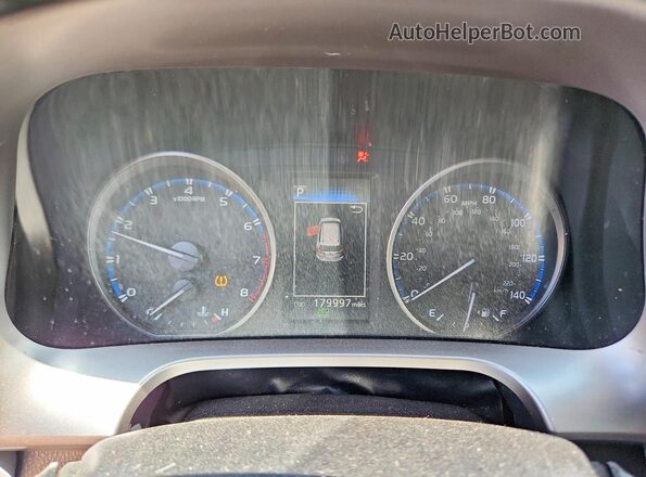 JTMWFREV3HD097300 2017 TOYOTA RAV4 Gray Вид щитка приладів
