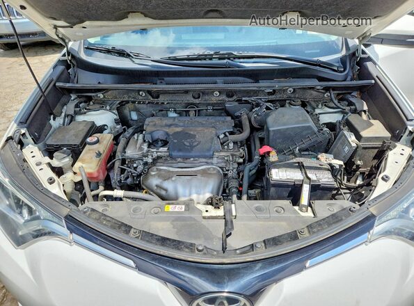 JTMWFREV3JJ208743 2018 TOYOTA RAV4 White Вид підкапотного простору