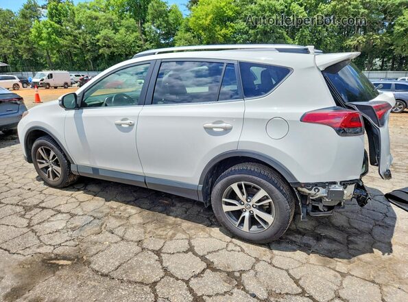 JTMWFREV3JJ208743 2018 TOYOTA RAV4 White Задня ліва чверть
