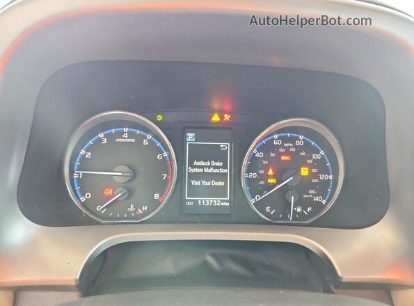 JTMWFREV4GJ073331 2016 TOYOTA RAV4 Red Սարքավորումների վահանակի տեսք