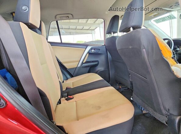 JTMWFREV4GJ073331 2016 TOYOTA RAV4 Red Սալոնի հետևի տեսք