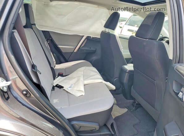 JTMWFREV4GJ099685 2016 TOYOTA RAV4 Gray Вид задніх сидінь