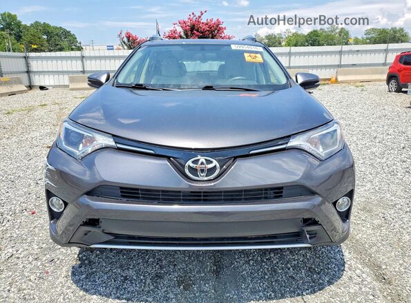 JTMWFREV4GJ099685 2016 TOYOTA RAV4 Gray Вид спереду