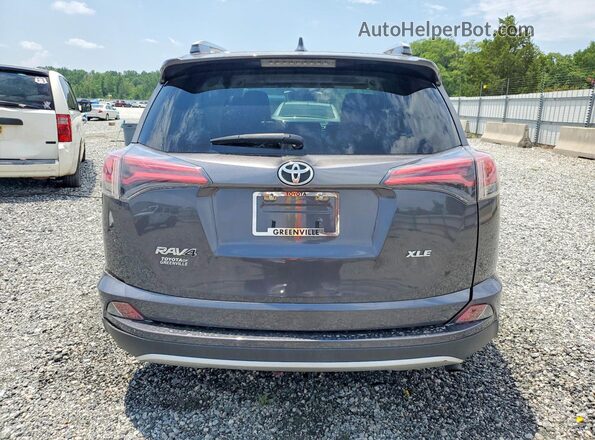 JTMWFREV4GJ099685 2016 TOYOTA RAV4 Gray Вид ззаду