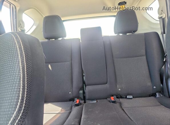 JTMWFREV4HJ711479 2017 TOYOTA RAV4 Gray Вид задніх сидінь