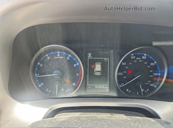 JTMWFREV4HJ711479 2017 TOYOTA RAV4 Gray Вид щитка приладів
