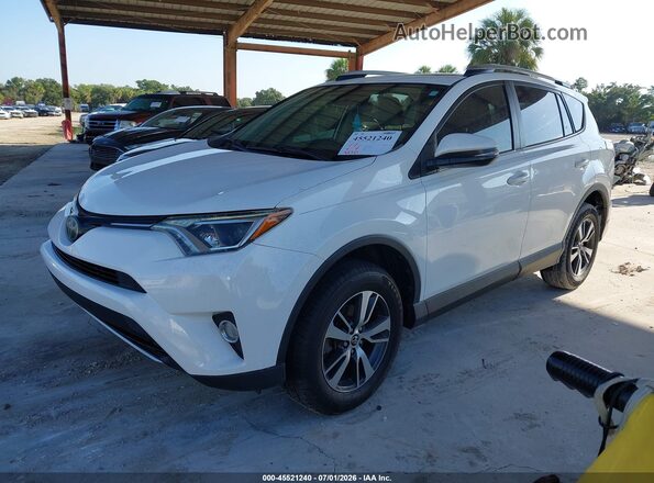 JTMWFREV4JJ182766 2018 TOYOTA RAV4 White Przód lewy