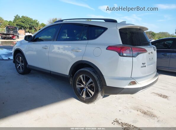 JTMWFREV4JJ182766 2018 TOYOTA RAV4 White Tył lewy