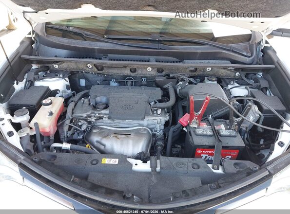 JTMWFREV4JJ182766 2018 TOYOTA RAV4 White Widok z tyłu