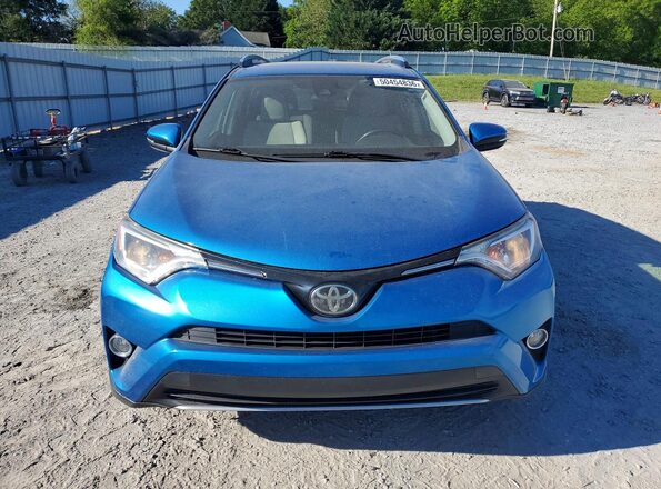 JTMWFREV5HJ712897 2017 TOYOTA RAV4 Blue Դիմացի տեսք