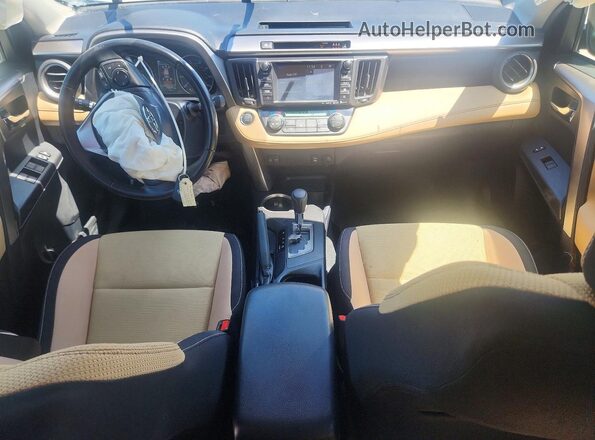JTMWFREV5JD114877 2018 TOYOTA RAV4 Gray Առջևի վահանակի տեսք
