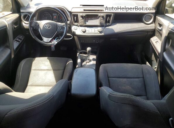 JTMWFREV5JJ728359 2018 TOYOTA RAV4 Black წინა პანელის ხედი