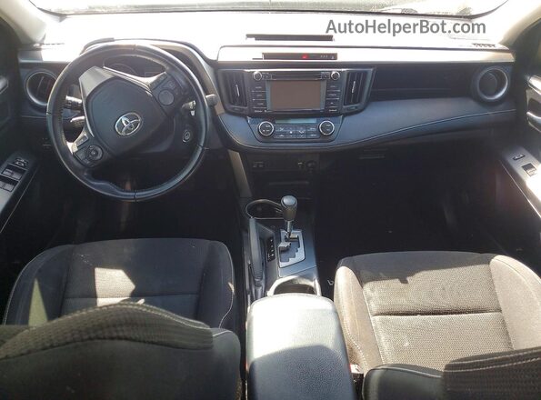 JTMWFREV6HD099669 2017 TOYOTA RAV4 Gray Widok deski rozdzielczej