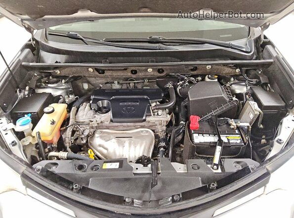 JTMWFREV6JJ194806 2018 TOYOTA RAV4 Gray ძრავის განყოფილების ხედი