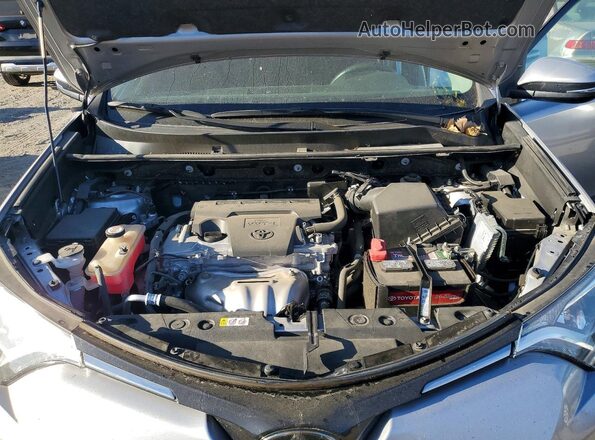 JTMWFREV6JJ200300 2018 TOYOTA RAV4 Silver Вид підкапотного простору