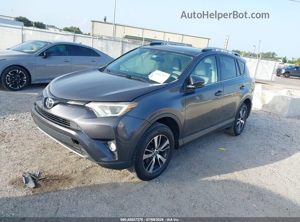 JTMWFREV7GJ094903 2016 TOYOTA RAV4 Gray წინა მარცხენა ხედი სამი მეოთხედიდან