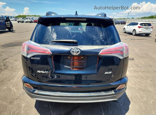 JTMWFREV7HD093220 2017 TOYOTA RAV4 Blue Widok z tyłu