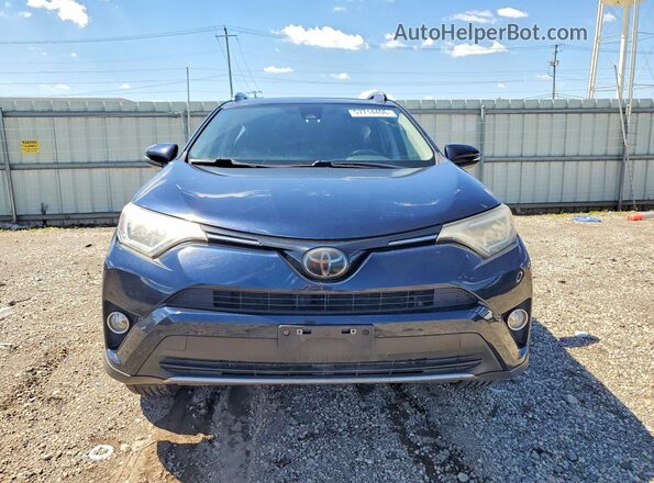 JTMWFREV7HJ713999 2017 TOYOTA RAV4 Black წინა ხედი