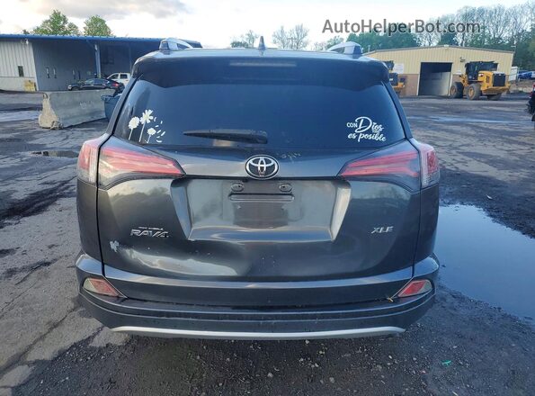 JTMWFREV7JJ208695 2018 TOYOTA RAV4 Gray Vista trasera