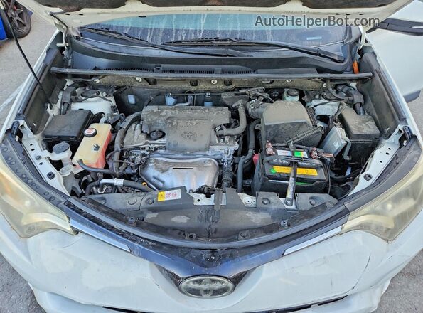 JTMWFREV7JJ732171 2018 TOYOTA RAV4 White Widok komory silnika