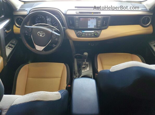 JTMWFREV8GJ097986 2016 TOYOTA RAV4 White Առջևի վահանակի տեսք