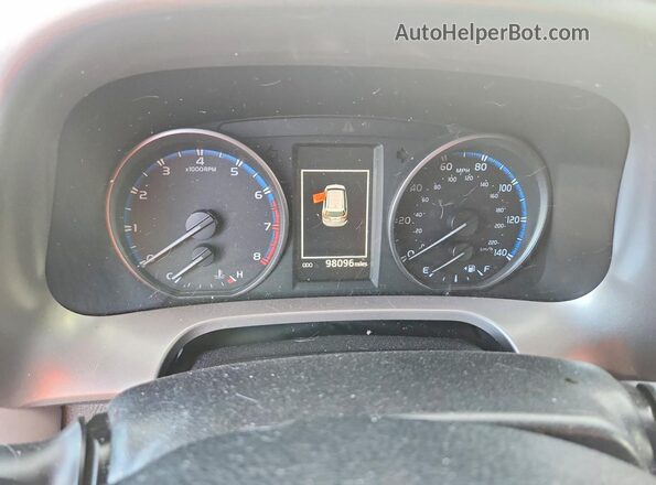 JTMWFREV8HD102362 2017 TOYOTA RAV4 Белый Вид щитка приборов