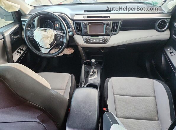 JTMWFREV8HD102362 2017 TOYOTA RAV4 Белый Вид панели приборов