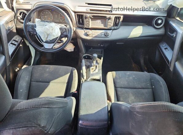 JTMWFREV8HJ100760 2017 TOYOTA RAV4 Blue წინა პანელის ხედი