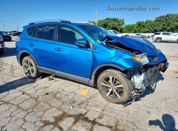 JTMWFREV8HJ100760 2017 TOYOTA RAV4 Blue წინა მარჯვენა