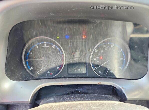 JTMWFREV8HJ100760 2017 TOYOTA RAV4 Blue ხელსაწყოთა პანელის ხედი