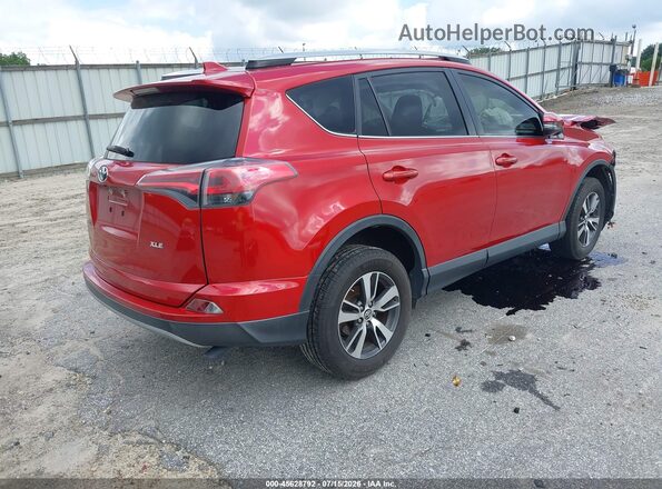 JTMWFREV8HJ105943 2017 TOYOTA RAV4 Red Tył prawy