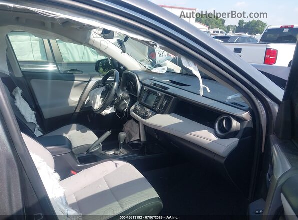 JTMWFREV8HJ706382 2017 TOYOTA RAV4 Gray Вид салону спереду