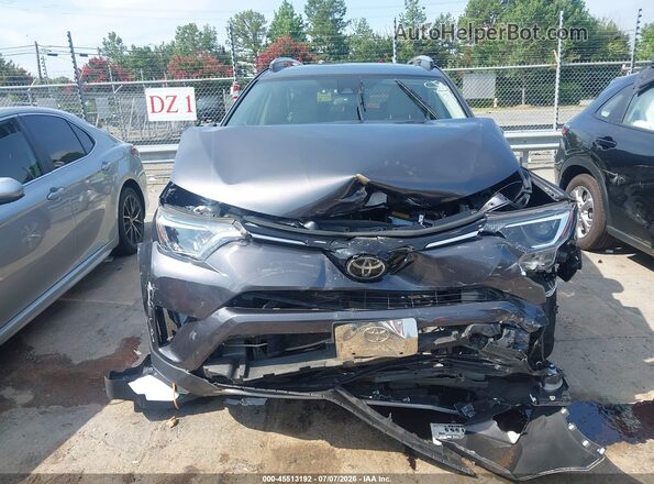 JTMWFREV8HJ706382 2017 TOYOTA RAV4 Gray Вид щитка приладів