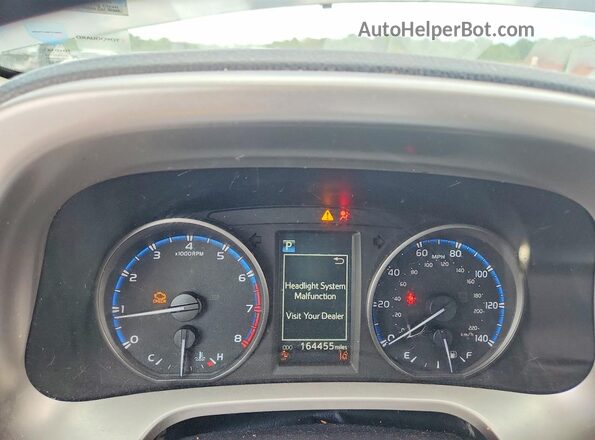 JTMWFREV9HD094689 2017 TOYOTA RAV4 Gray Instrument cluster view