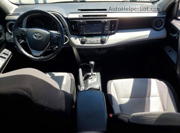 JTMWFREV9HD096782 2017 TOYOTA RAV4 White Widok deski rozdzielczej