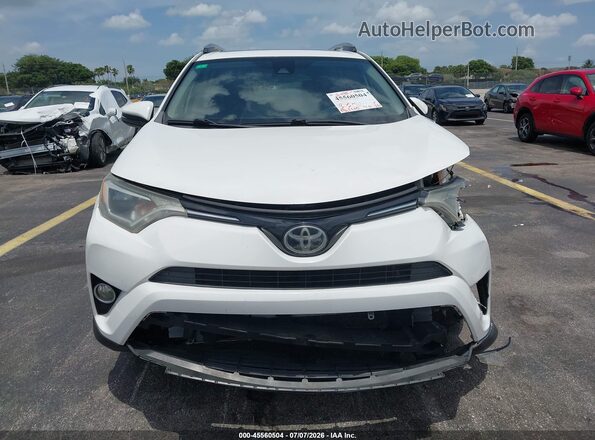 JTMWFREV9HJ102338 2017 TOYOTA RAV4 White Vista del cuadro de instrumentos