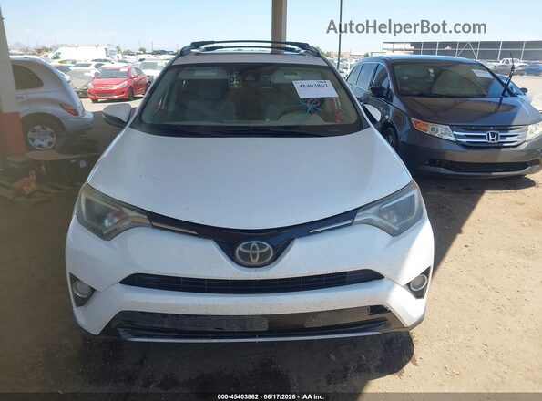 JTMWFREV9HJ141060 2017 TOYOTA RAV4 White Vista del cuadro de instrumentos