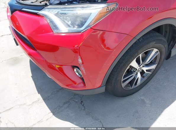 JTMWFREV9HJ146680 2017 TOYOTA RAV4 Red Դիմացի տեսք