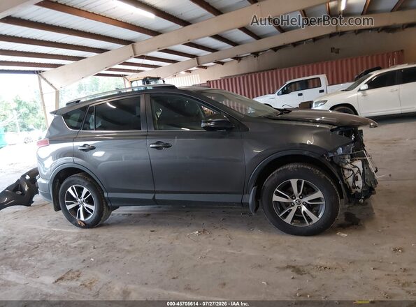 JTMWFREV9JJ190975 2018 TOYOTA RAV4 Gray სალონის 360-გრადუსიანი ხედი