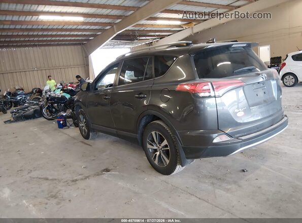JTMWFREV9JJ190975 2018 TOYOTA RAV4 Gray უკანა მარცხენა