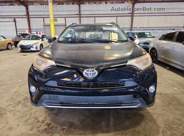 JTMWFREVXHD094202 2017 TOYOTA RAV4 Black Front view