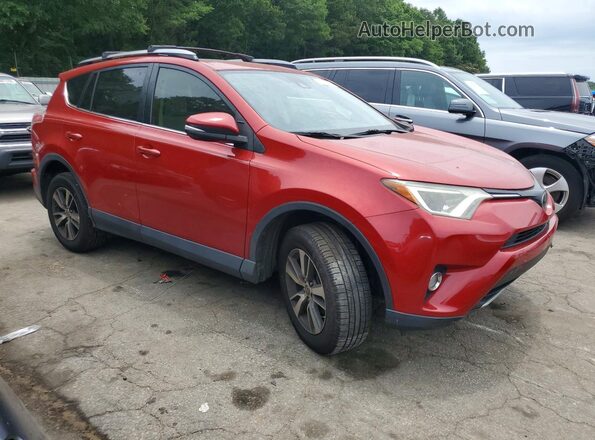 JTMWFREVXHJ108164 2017 TOYOTA RAV4 Красный Передняя правая четверть