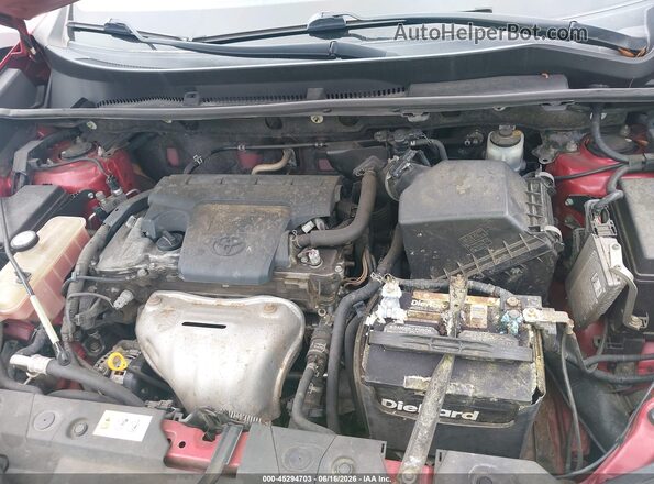 JTMWFREVXHJ108858 2017 TOYOTA RAV4 Red უკანა ხედი