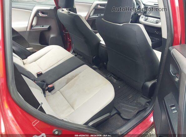 JTMWFREVXHJ108858 2017 TOYOTA RAV4 Red VIN კოდის სტიკერის ხედი