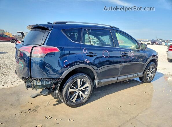 JTMWFREVXHJ109928 2017 TOYOTA RAV4 Blue უკანა მარჯვენა