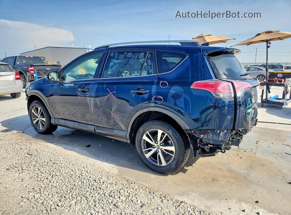 JTMWFREVXHJ109928 2017 TOYOTA RAV4 Blue უკანა მარცხენა