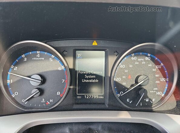 JTMWFREVXHJ109928 2017 TOYOTA RAV4 Blue ხელსაწყოთა პანელის ხედი