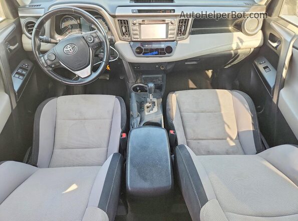 JTMWFREVXHJ109928 2017 TOYOTA RAV4 Blue წინა პანელის ხედი