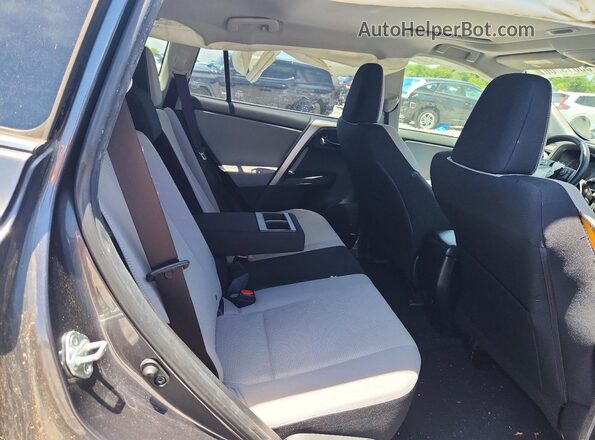 JTMWFREVXHJ113039 2017 TOYOTA RAV4 Серый Вид задних сидений