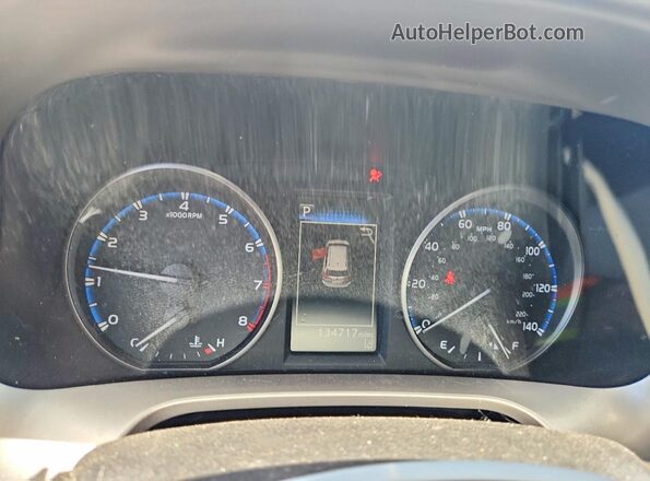 JTMWFREVXHJ113039 2017 TOYOTA RAV4 Серый Вид щитка приборов